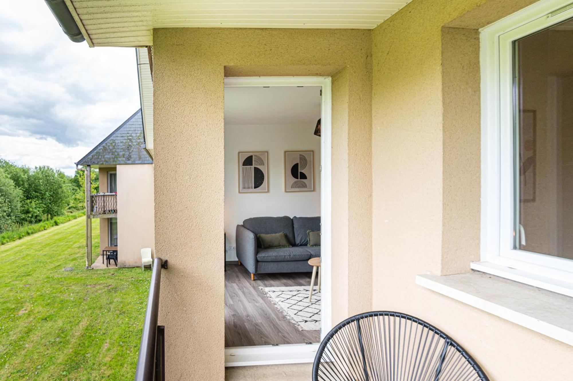 Appartement Cosy 5 Mins Honfleur Piscine Terrasse Équemauville Extérieur photo